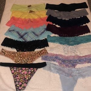 Lot of 15 NWT victorias secret panties